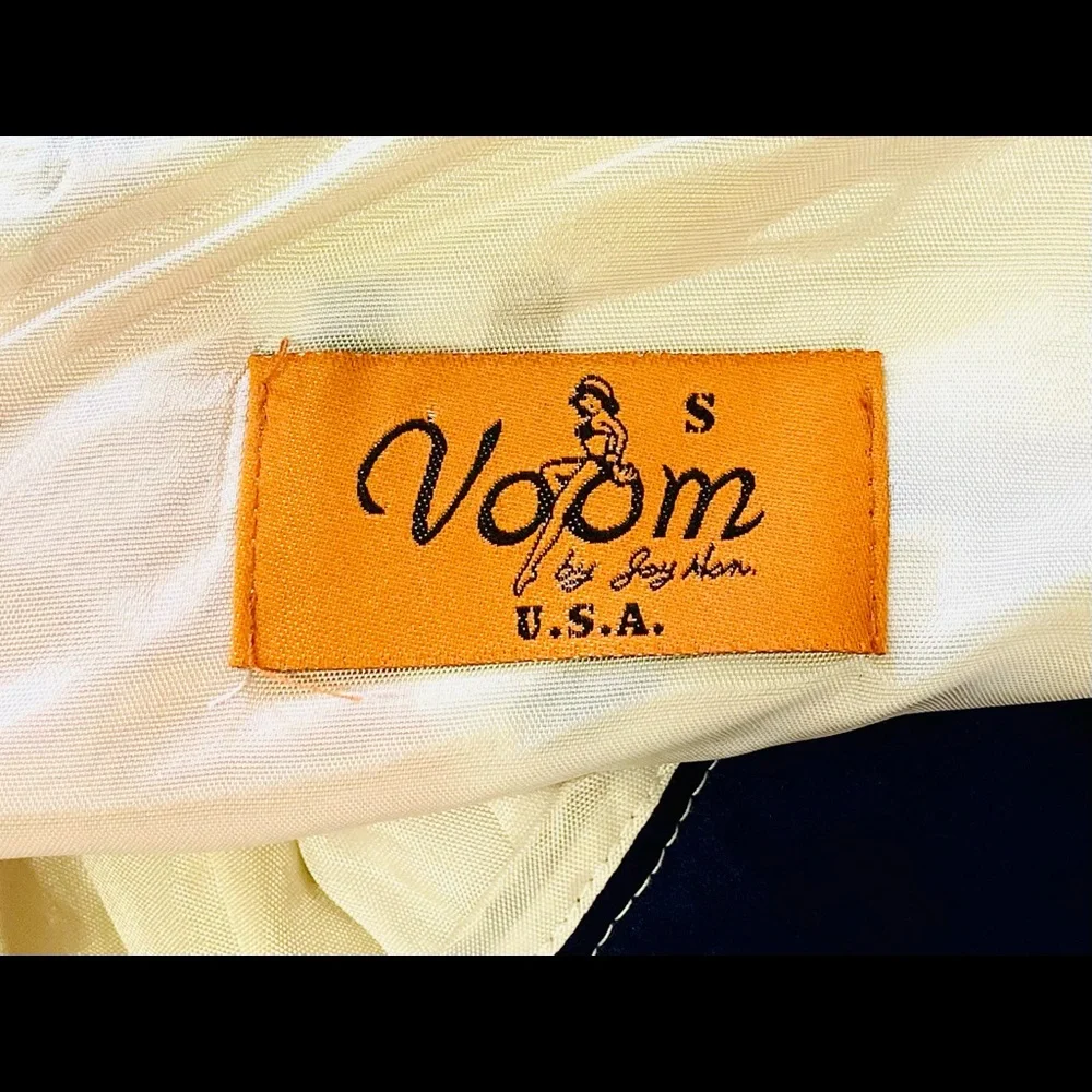 SOLD Voom by Joy Han 100% Silk Halter Dress, Sz Small - Picture 7 of 7